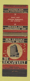 Matchbook Cover - Roosevelt Hotel New Orleans LA