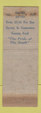 Matchbook Cover - Roosevelt Hotel New Orleans LA