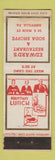 Matchbook Cover - Edward's Restaurant Soda Shoppe Annville PA WEAR