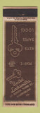 Matchbook Cover - United Locksmiths Harrisburg PA WEAR