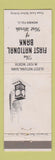 Matchbook Cover - First National Bank of Fort Worth TX