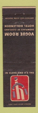 Matchbook Cover - Hotel Hollenden Cleveland OH Vogue Room