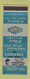 Matchbook Cover - Lawrence Hotel Erie PA