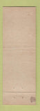 Matchbook Cover - W and N Restaurant Harrisburg PA