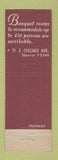 Matchbook Cover - Youker's Restaurant Chicago IL Chicken in the Rough