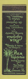 Matchbook Cover - Palm Cafeteria Clearwater FL Sarasota WEAR