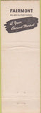 Matchbook Cover - Fairmont Feeds Giddings TX