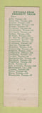 Matchbook Cover - Royal Cafe Crockett TX WEAR