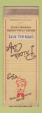 Matchbook Cover - Price's Cafe Houston TX WEAR