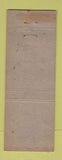 Matchbook Cover - Compton's Cafe Fort Worth TX WEAR