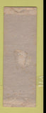Matchbook Cover - Theo's Cafe Fort Worth TX MERCHANTS WORN
