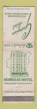 Matchbook Cover - Georgian Hotel Santa Monica CA WEAR