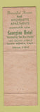 Matchbook Cover - Georgian Hotel Santa Monica CA WEAR