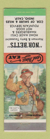 Matchbook Cover - Nor Betts Restaurant Indio CA