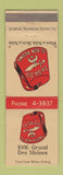 Matchbook Cover - Shrine Za Ga Zig El Bon Rooms Des Moines IA
