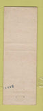 Matchbook Cover - Hotel Manor San Diego CA