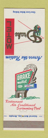 Matchbook Cover - Drake Motel Nashville Chattanooga TN