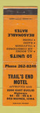 Matchbook Cover - Trail's End Motel Des Moines IA WEAR