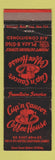 Matchbook Cover - Cup n Saucer Coffee House New York City WEAR