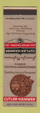 Matchbook Cover - Cutler Hammer Motor Controls San Francisco Milwaukee WI