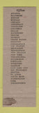 Matchbook Cover - Cutler Hammer Motor Controls San Francisco Milwaukee WI
