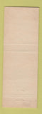 Matchbook Cover - First Industrial Loans Knoxville TN