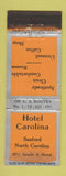 Matchbook Cover - Hotel Carolina Sanford NC WEAR