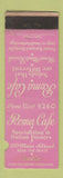 Matchbook Cover - Roma Cafe Seattle WA POOR