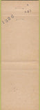 Matchbook Cover - Draw Gin Co Fieldton TX WEAR cotton