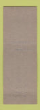 Matchbook Cover - George's Cafe Seattle WA