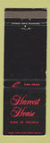Matchbook Cover - Harvest House King of Prussia PA WEAR