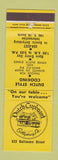 Matchbook Cover - Dutch Cupboard Gettysburg PA