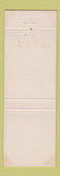 Matchbook Cover - Briner's Blue Bonnet Restaurant Brazil IN