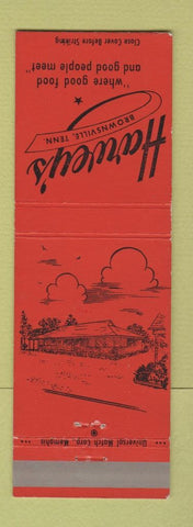 Matchbook Cover - Harvey's Restaurant Brownsville TN