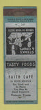 Matchbook Cover - Faith Cafe Vernon TX ADVANCE