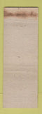 Matchbook Cover - Faith Cafe Vernon TX ADVANCE