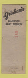 Matchbook Cover - Nixon Cafe Corpus Christi TX ARROW WEAR