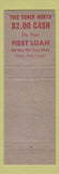 Matchbook Cover - Credit Endorsement Co Knoxville TN WWORN