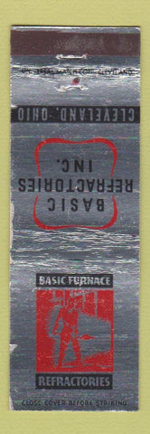 Matchbook Cover - Basic Furnace Refactories Cleveland OH WEAR