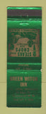 Matchbook Cover - Green Witch Inn Greenwich NY WEAR