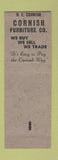 Matchbook Cover - Cornish Furniture Oklahoma City OK