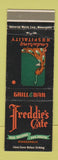 Matchbook Cover - Freddie's Cafe Minneapolis MN