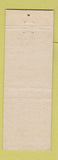 Matchbook Cover - Rockaway Cafe Spokane WA
