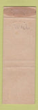 Matchbook Cover - The Dinner Bell Cafe Seattle WA WEAR