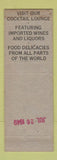 Matchbook Cover - Gotham Hollywood CA