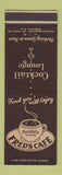 Matchbook Cover - Fred's Cafe Pocatello ID