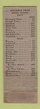 Matchbook Cover - Idan Ha Cafe Boise ID WORN