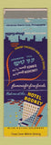 Matchbook Cover - Hotel Rodney Wilmington DE
