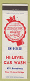 Matchbook Cover - Hi Level Car Wash Toledo OH