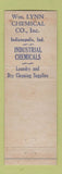 Matchbook Cover - Wm Lynn Chemical Indianapolis IN
